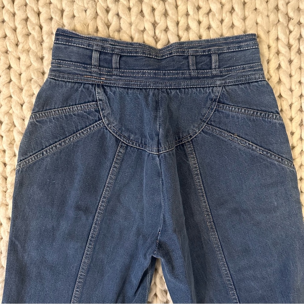 Rare Vintage 70’s N’EST-CE PAS? Jeans Hi-Rise Bell Bottoms Denim size 11/12